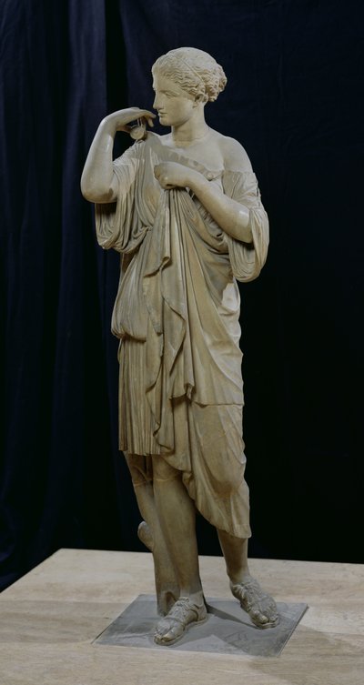 Diana de Gabii (mármol) de Praxiteles
